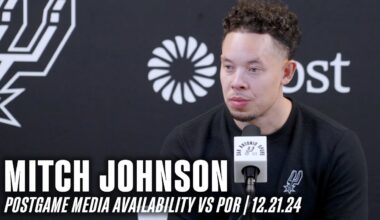 Mitch Johnson Postgame vs Portland Trail Blazers | 12.21.2024