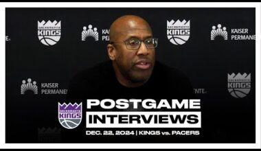 Coach Brown | Postgame Interviews 12.22.24