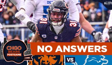 BEARS POSTGAME: Chicago Bears defense has NO ANSWERS for Ben Johnson, Detroit Lions | CHGO Bears