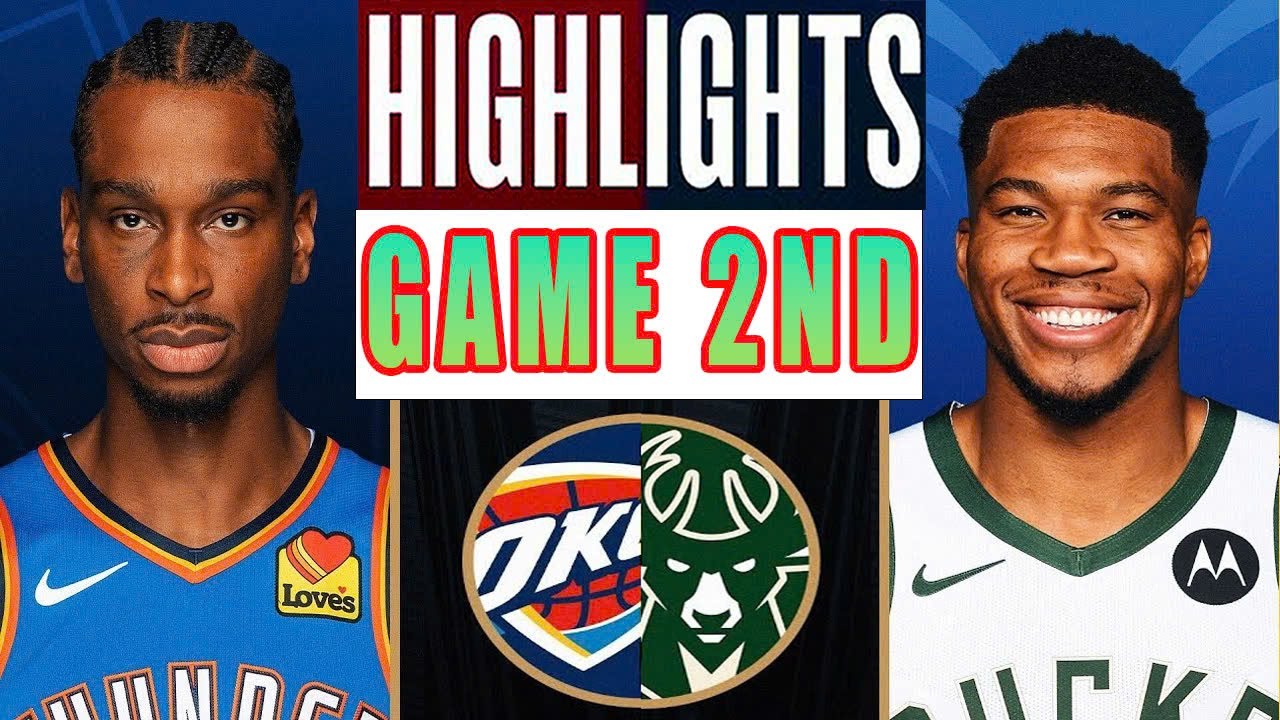 Oklahoma City Thunder vs Milwaukee Bucks Game 2ND Highlights Dec 17,2024 NBA CUP 2024