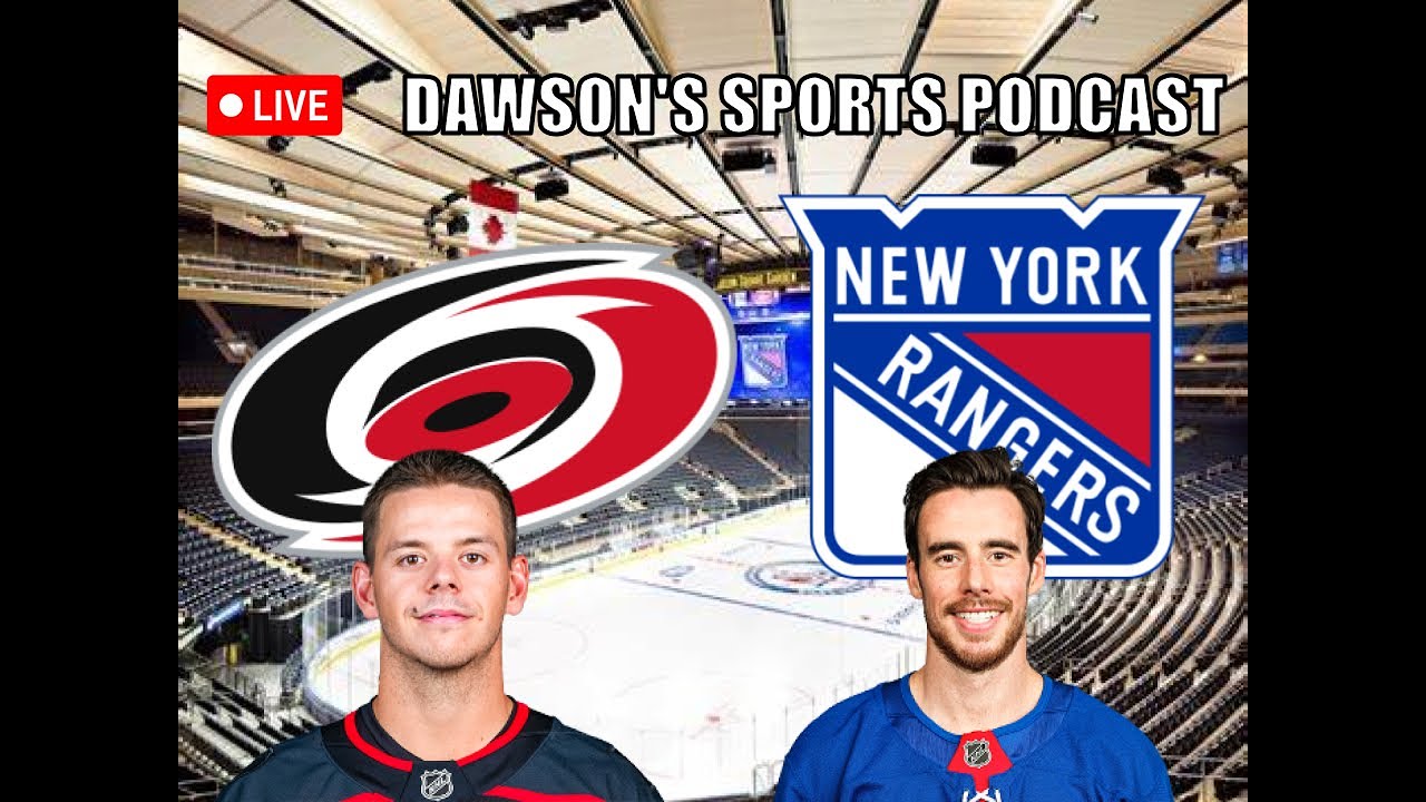 Carolina Hurricanes vs New York Rangers LIVE Play by Play Commentary