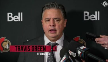 Thomas Chabot, Travis Green Postgame Media vs EDM