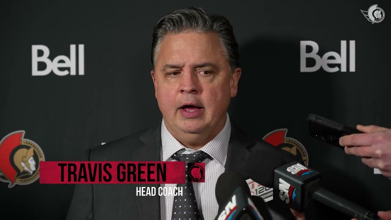 Thomas Chabot, Travis Green Postgame Media vs EDM