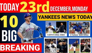 Today's Morning News New York Yankees/23rd December 2024/Yankees New Trade To Mets/Yankees News