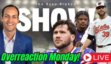 LIVE! Ravens, Orioles Overreaction Monday! The Ryan Ripken Show