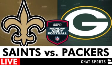 Saints vs Packers Live Streaming Scoreboard, Play-By-Play, Highlights & Stats | NFL Week 16 ESPN MNF