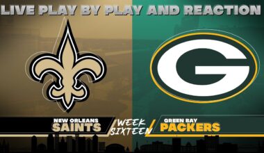 Saints vs Packers Live Play by Play & Reaction