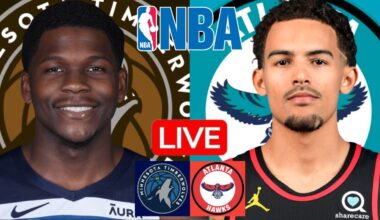 LIVE: MINNESOTA TIMBERWOLVES vs ATLANTA HAWKS | NBA | PLAY BY PLAY | SCOREBOARD