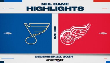 NHL Highlights | Blues vs. Red Wings - December 23, 2024