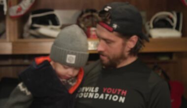 Markstrom on his shutout, Jack on the fans and more after 5-0 win over NYR