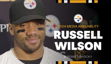 Russell Wilson Media Availability (Dec. 23) | Pittsburgh Steelers