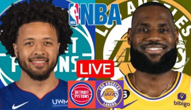 LIVE: DETROIT PISTONS vs LOS ANGELES LAKERS | NBA | PLAY BY PLAY | SCOREBOARD