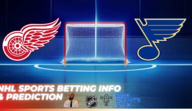 Detroit Red Wings VS St. Louis Blues :Free NHL Betting info for 12/23/24