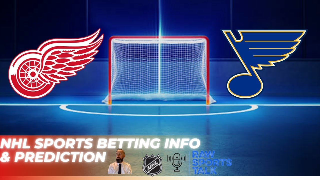 Detroit Red Wings VS St. Louis Blues :Free NHL Betting info for 12/23/24