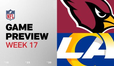 Arizona Cardinals vs. Los Angeles Rams | 2024 Week 17 Game Preview