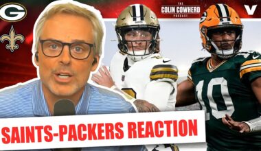 Saints-Packers Reaction: Jordan Love & Green Bay CRUSH New Orleans on MNF | Colin Cowherd NFL