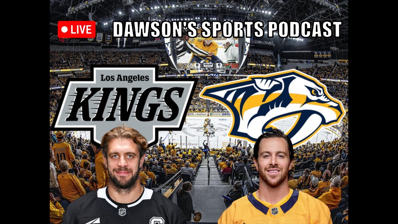 Los Angeles Kings vs Nashville Predators LIVE Play by Play Commentary