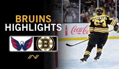 Bruins Highlights: Boston Makes Statement Against Washington Before Holiday Break
