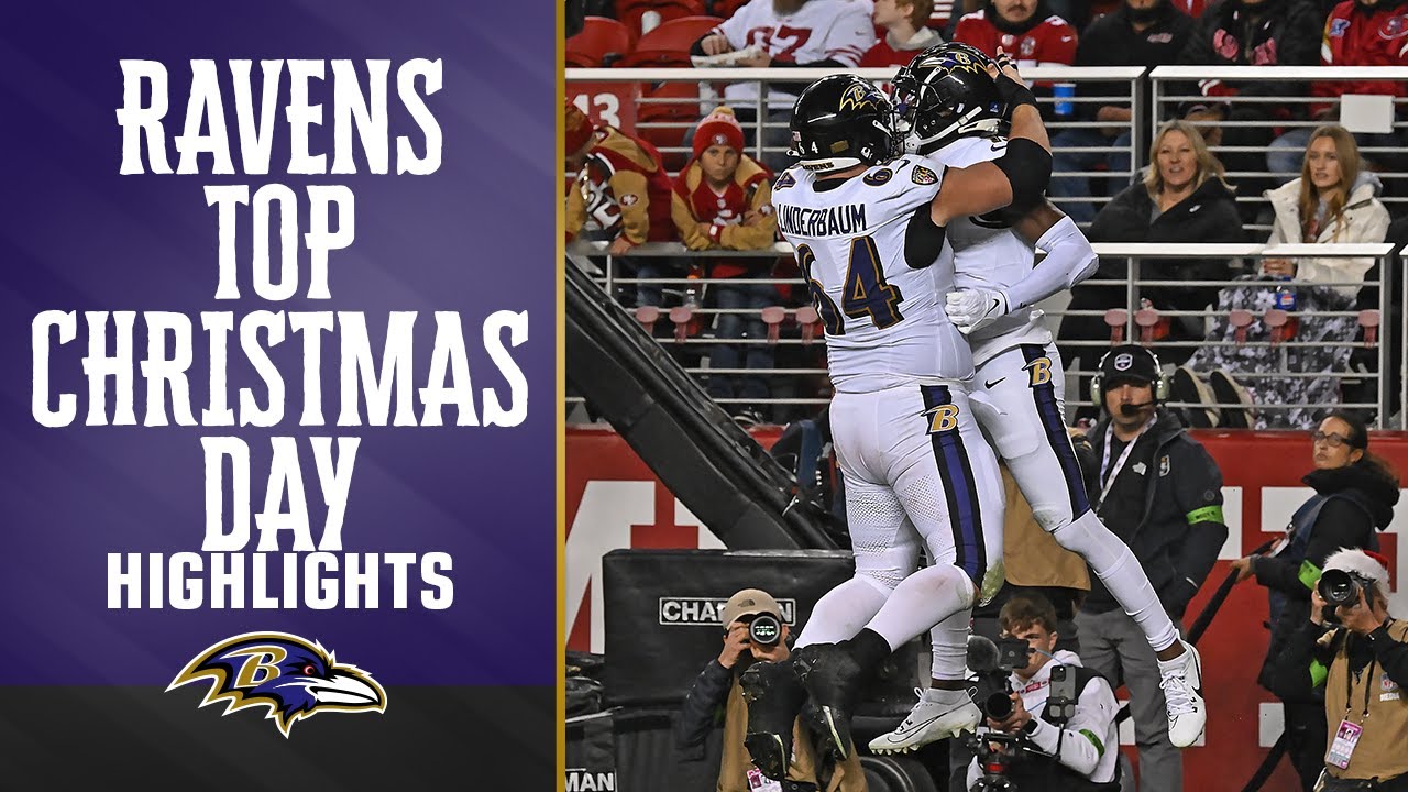 Ravens Christmas Day Top Plays | Baltimore Ravens