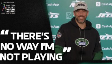 Aaron Rodgers Press Conference (12/24) | New York Jets