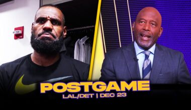 Lakers/Pistons Postgame x Analysis: J.Worthy, LeBron, AD, Reaves, Redick Reactions | Dec 23, 2024