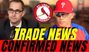 TRADE NEWS CONFIRMED NOW! A BIG NEWS FOR CARDINALS! ST. LOUIS CARDINALS NEWS