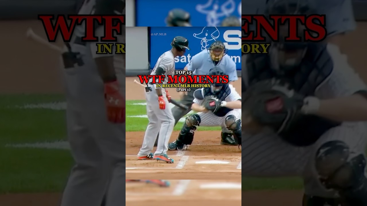 Top 15 WTF Moments in MLB History | Part 1