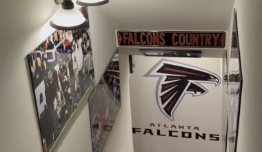 X-Post from r/Mancave, what a legend: Falcons Cave