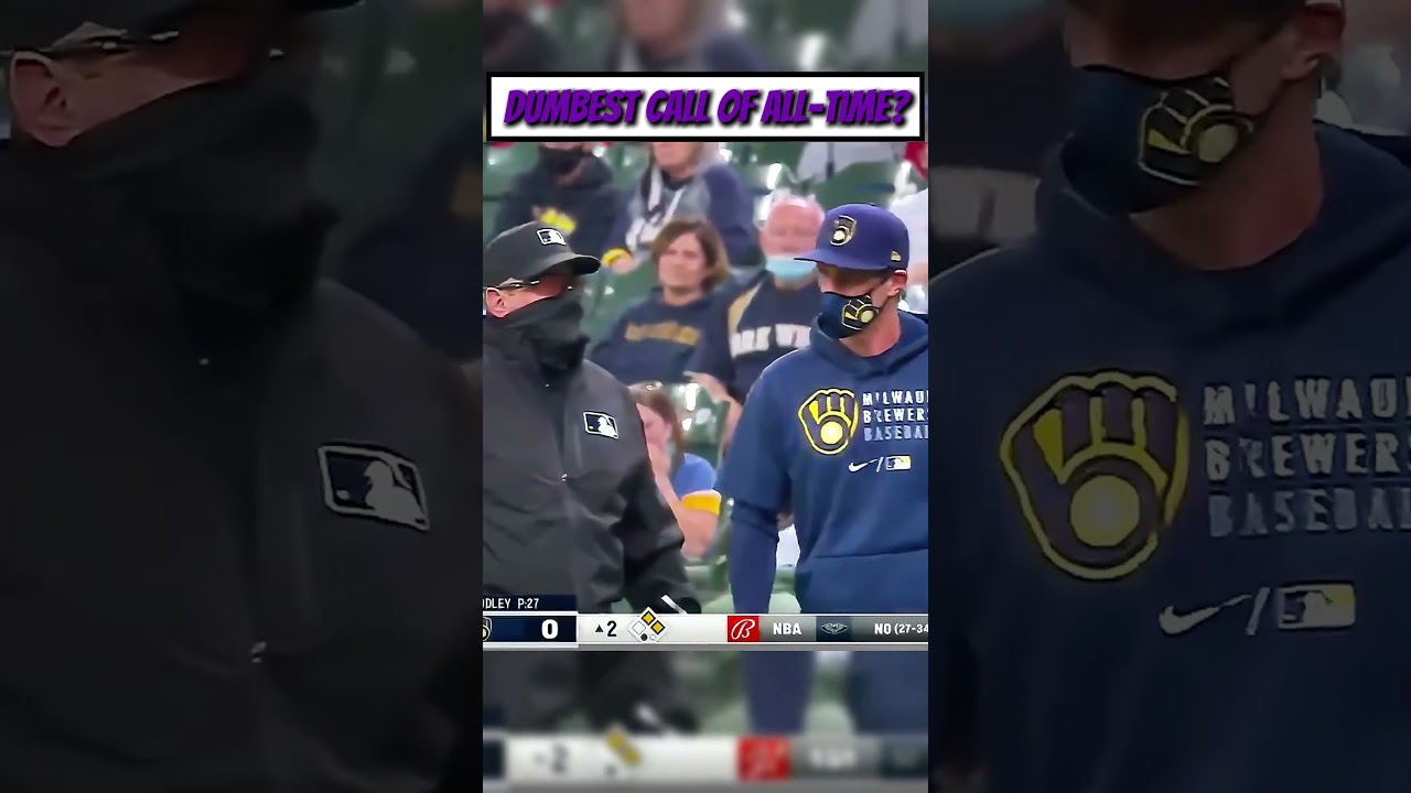 Ump must've bet his house on the Marlins winning...