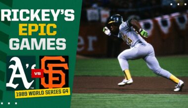 FULL GAME: 1989 World Series Game 4 | Athletics vs. Giants (ft. Rickey Henderson HR)
