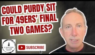 Is there a case to sit Brock Purdy for 49ers' final two games?