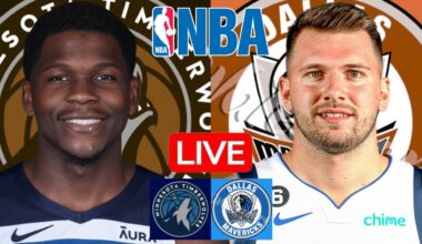 LIVE: MINNESOTA TIMBERWOLVES vs DALLAS MAVERICKS | NBA | PLAY BY PLAY | SCOREBOARD