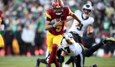 Jayden Daniels's best plays from 5-TD game vs. Eagles | Week 16