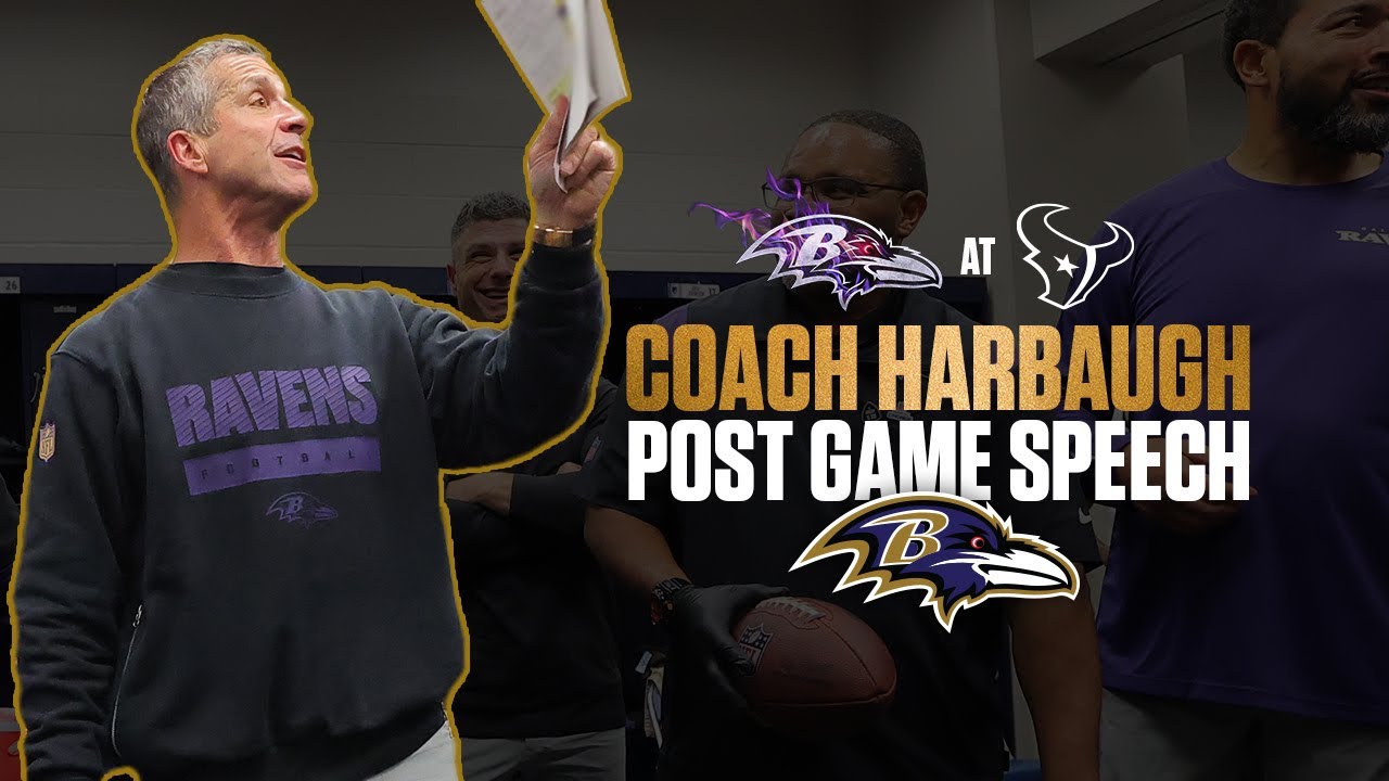 Step Inside the Lock Room After Baltimore's Win Over Houston | Baltimore Ravens