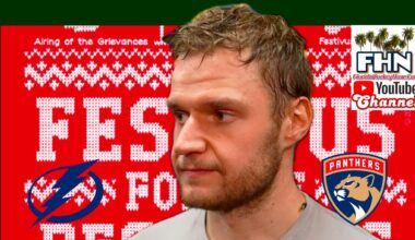 Sasha Barkov, Panthers Post: Tampa Bay Lightning Return Favor, Beat Florida