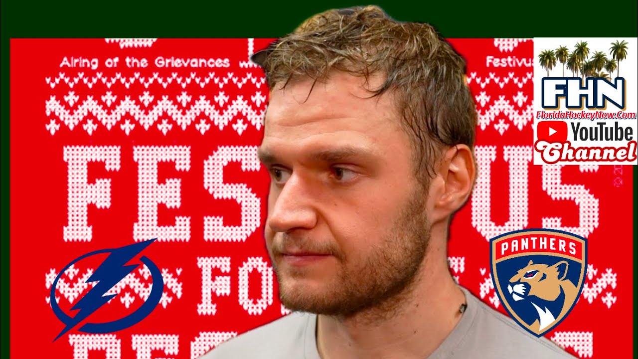 Sasha Barkov, Panthers Post: Tampa Bay Lightning Return Favor, Beat Florida