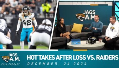 Final Takeaways from Jaguars' Week 16 Loss + Hot Takes | Jags A.M. | Jacksonville Jaguars