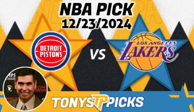 Detroit Pistons vs. LA Lakers Pick 12/23/24 NBA Spread Prediction