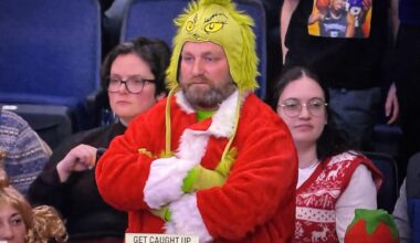 Minnesota fans enjoying the Christmas win against Dallas.