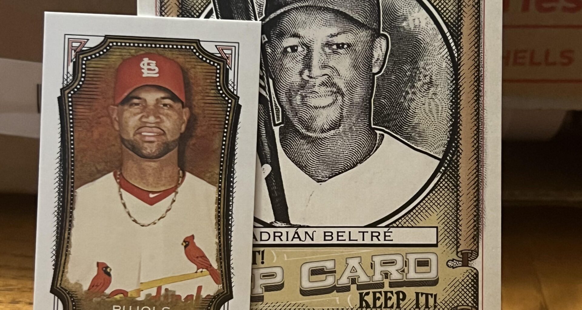 Way to rub salt in the wound Topps