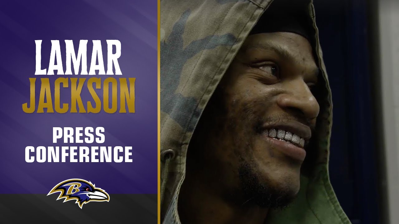 Lamar Jackson on Breaking Michael Vick's QB Rushing Record | Baltimore Ravens
