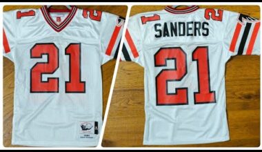 Deion Sanders Authentic Jersey Review Mitchell & Ness 1991 Atlanta Falcons