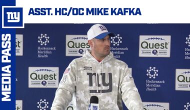 Mike Kafka on Rookie Class | New York Giants