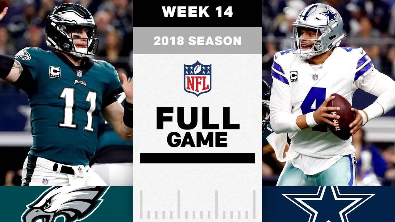 Philadelphia Eagles vs. Dallas Cowboys FULL GAME | NFL 2018 Week 14