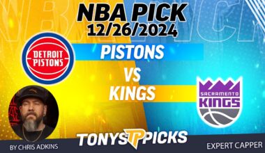 Detroit Pistons vs Sacramento Kings 12/26/24 NBA Pick Explained