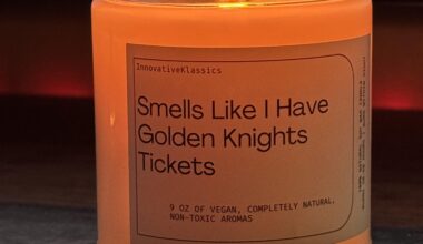 Best scent for VGK fans…