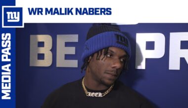 Malik Nabers Talks Injury Status | New York Giants