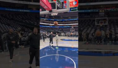 Luka Dončić pre-game ahead of Mavs - Timberwolves… #nba #mavs #dallasmavs