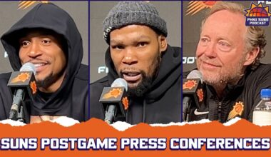 Phoenix Suns Postgame Press Conferences After A Christmas Victory