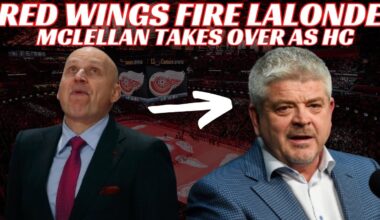 Breaking News: Detroit Red Wings Fire Coach Derek Lalonde & Hire Todd McLellan
